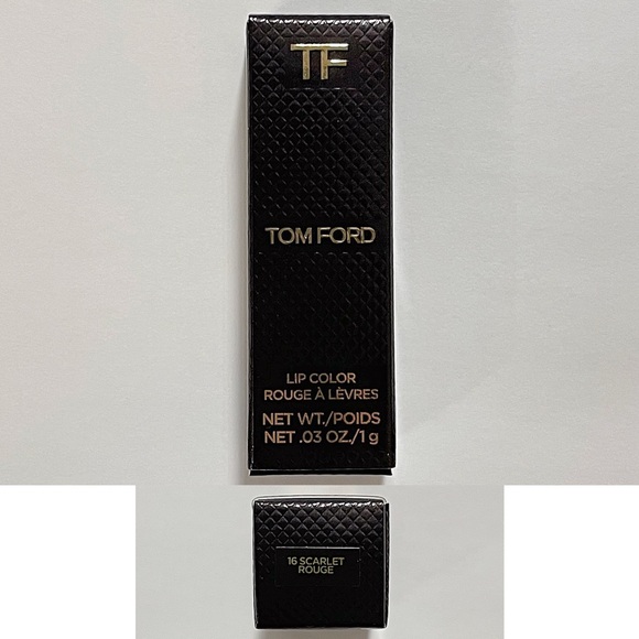 Tom Ford Lip Color 16 SCARLET ROUGE 1g BNIB - Picture 2 of 2